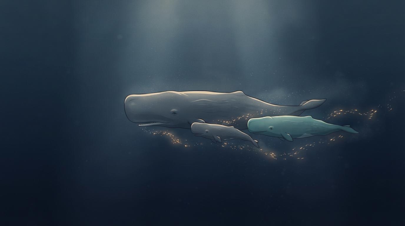 Whale Songs and Social Bonds