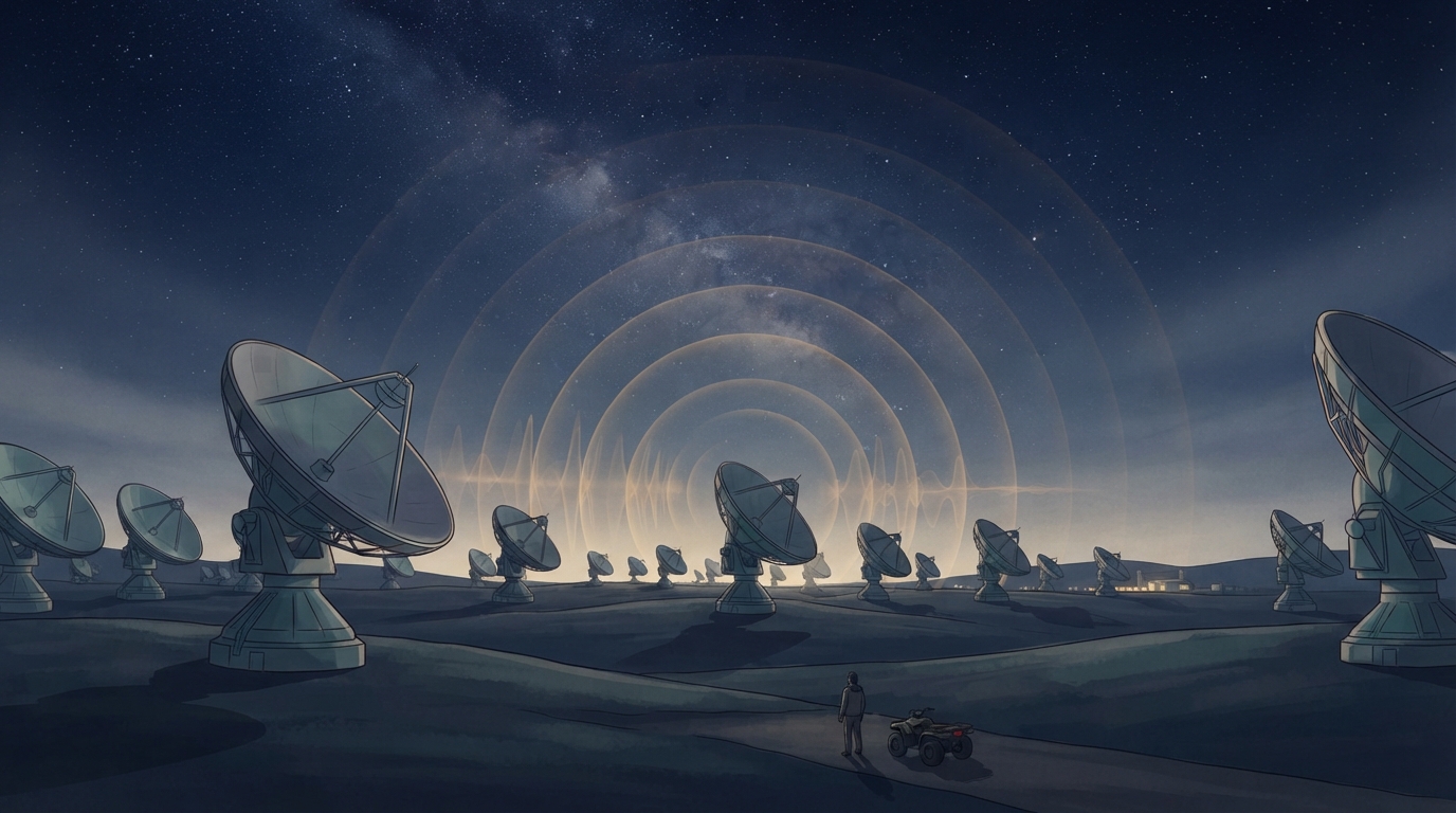 The Space Signal That Came Once and Vanished