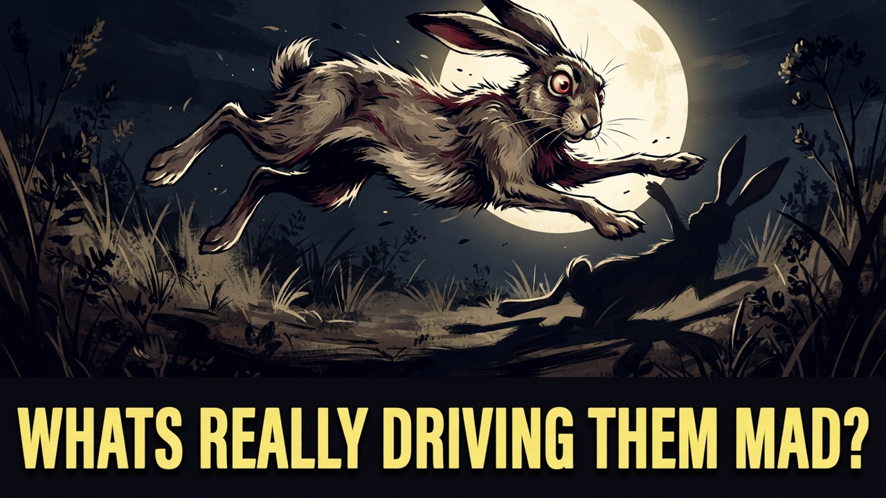 Does 'As Mad as a March Hare' Mean Real Frenzy?
