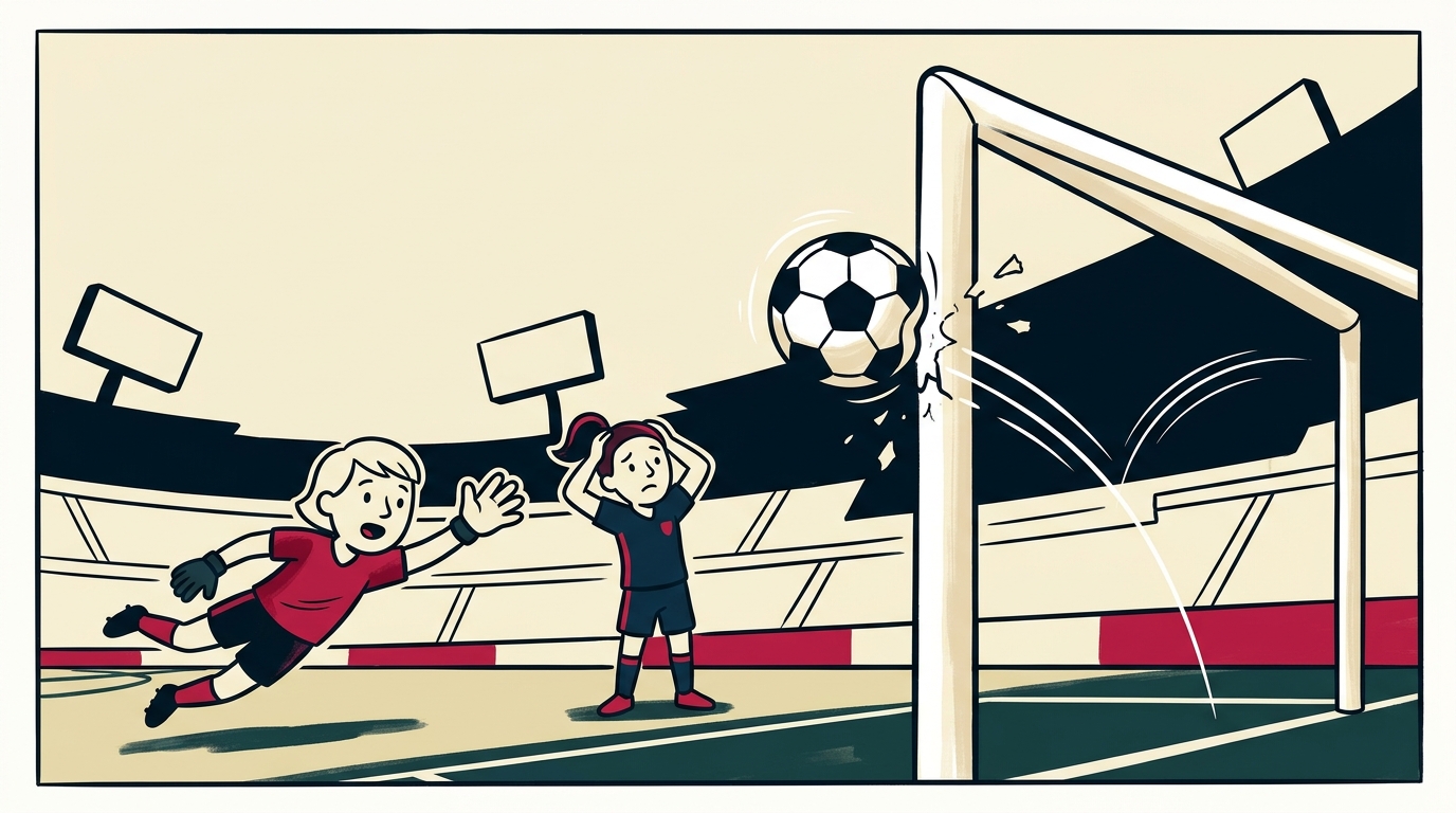 Near Misses in Sports