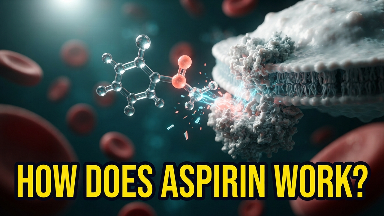 How Does ASPIRIN Stop Blood Clots Forever?