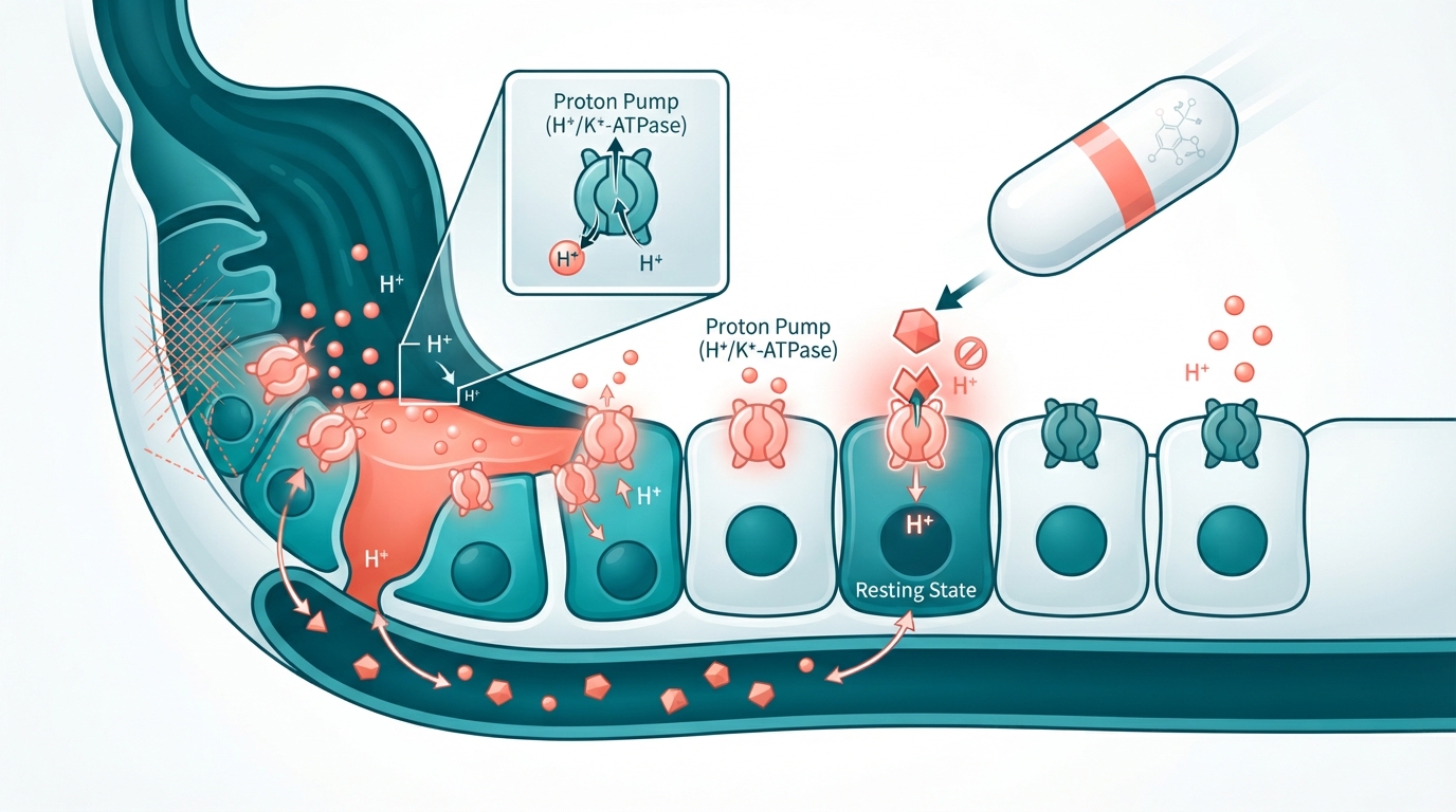 PPIs Block Acid Production