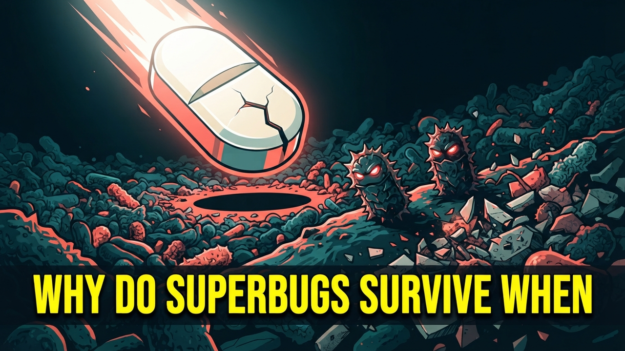 Do ANTIBIOTICS Still Train Superbugs When You Feel Fine?