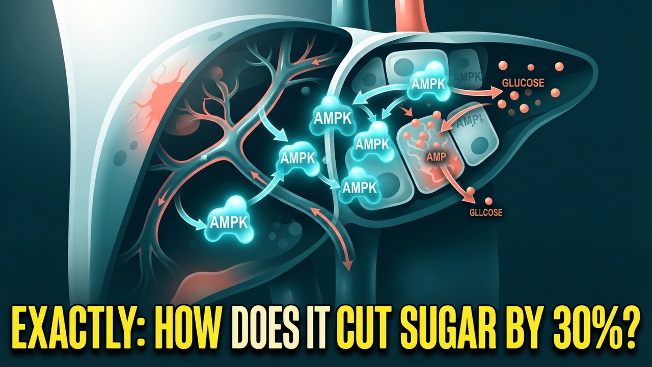 Why METFORMIN Quietly Stops Your Liver From Flooding You With Sugar