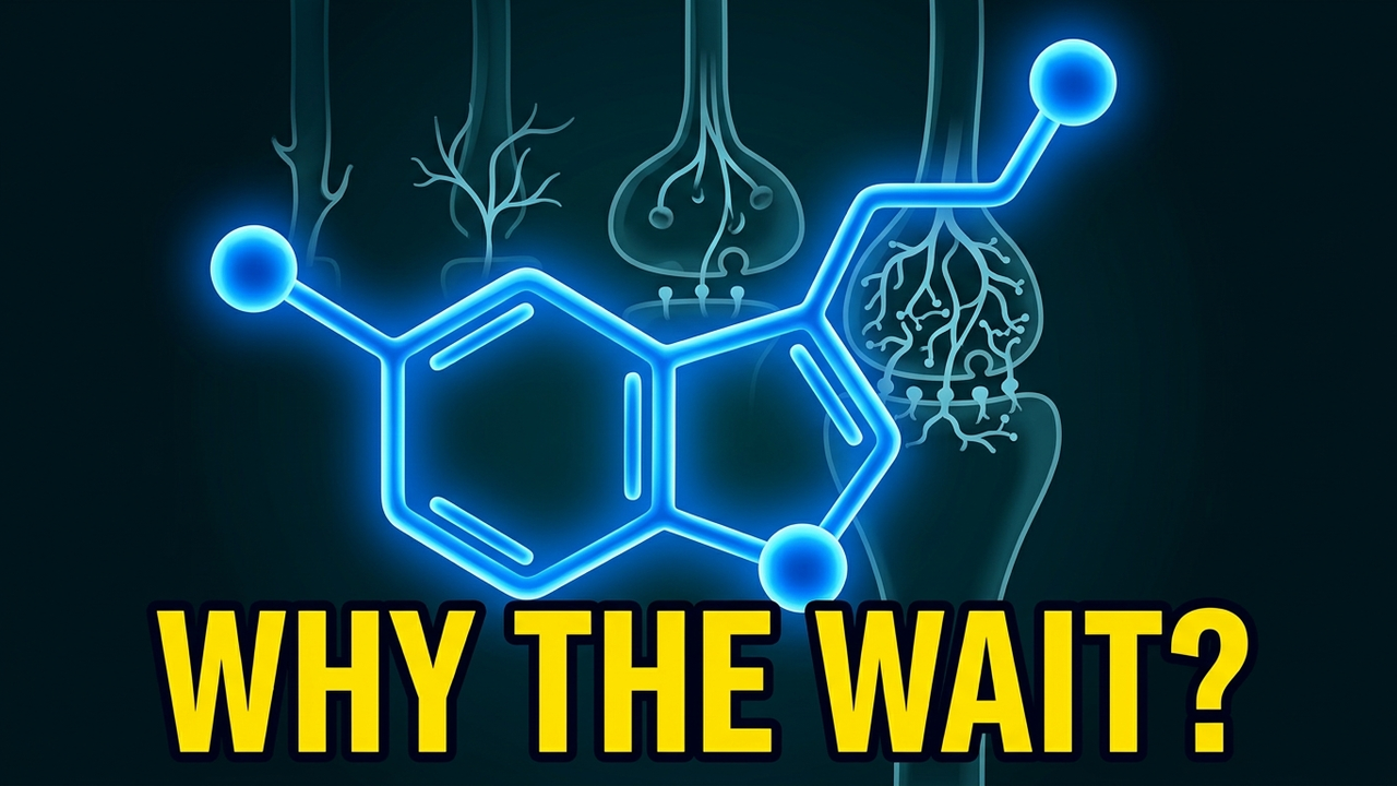 Why SSRIs Take WEEKS When Brain Chemistry Changes in Hours