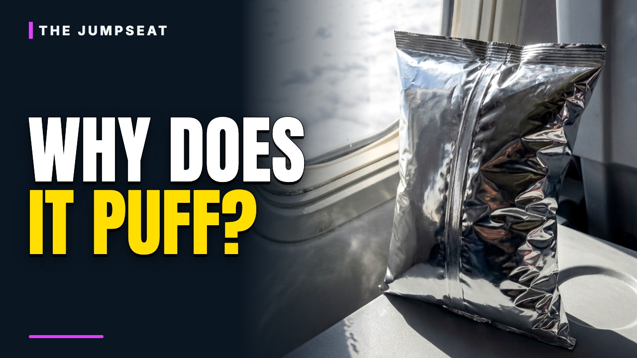 Why Your Chip Bag Puffs Up Mid-Flight
