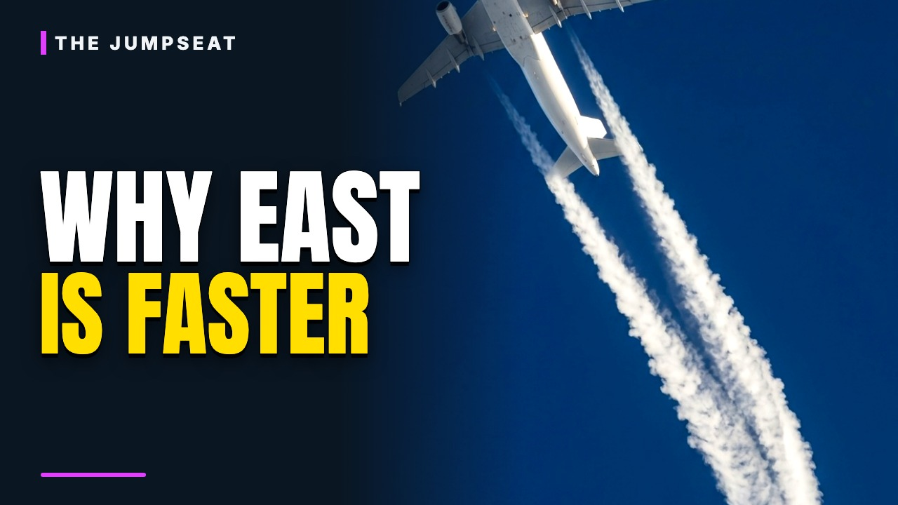 Why Flying East Is Faster Than West