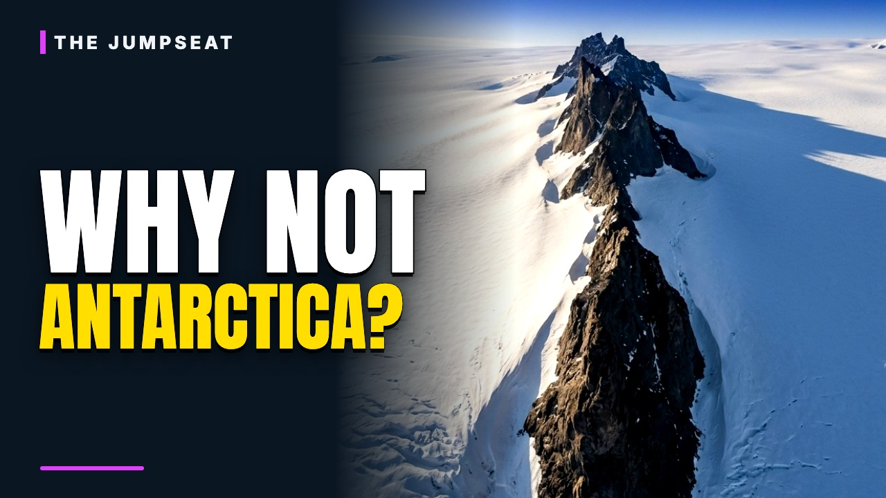 Why Almost No Flight Crosses Antarctica