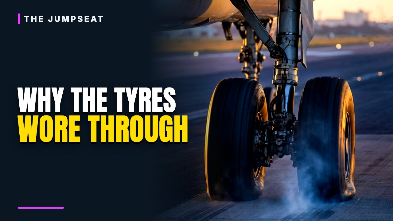 Why This Emergency Landing Wore Through Its Tyres