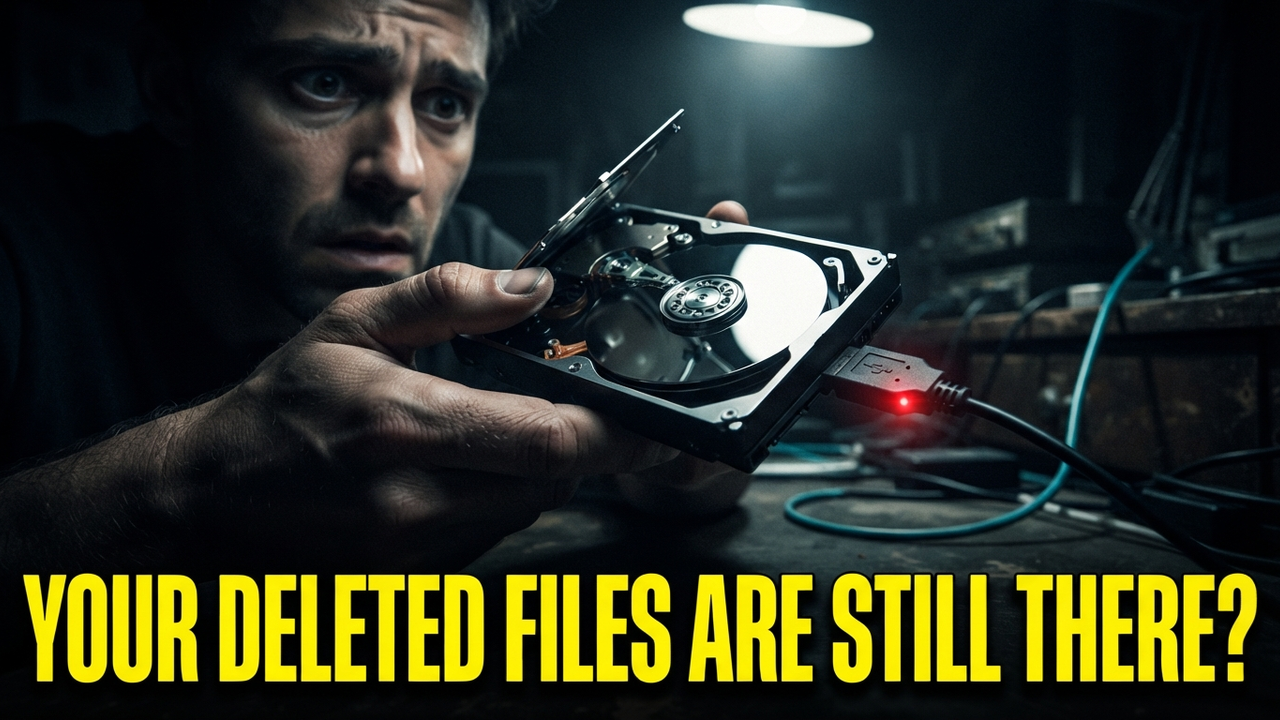 Can Your Old Hard Drive EXPOSE Your Secrets?