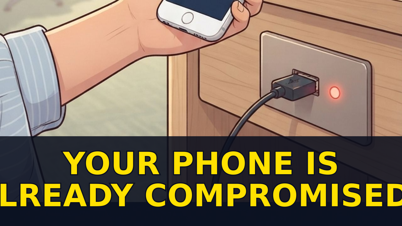 The FBI Warned You About FREE Airport Chargers