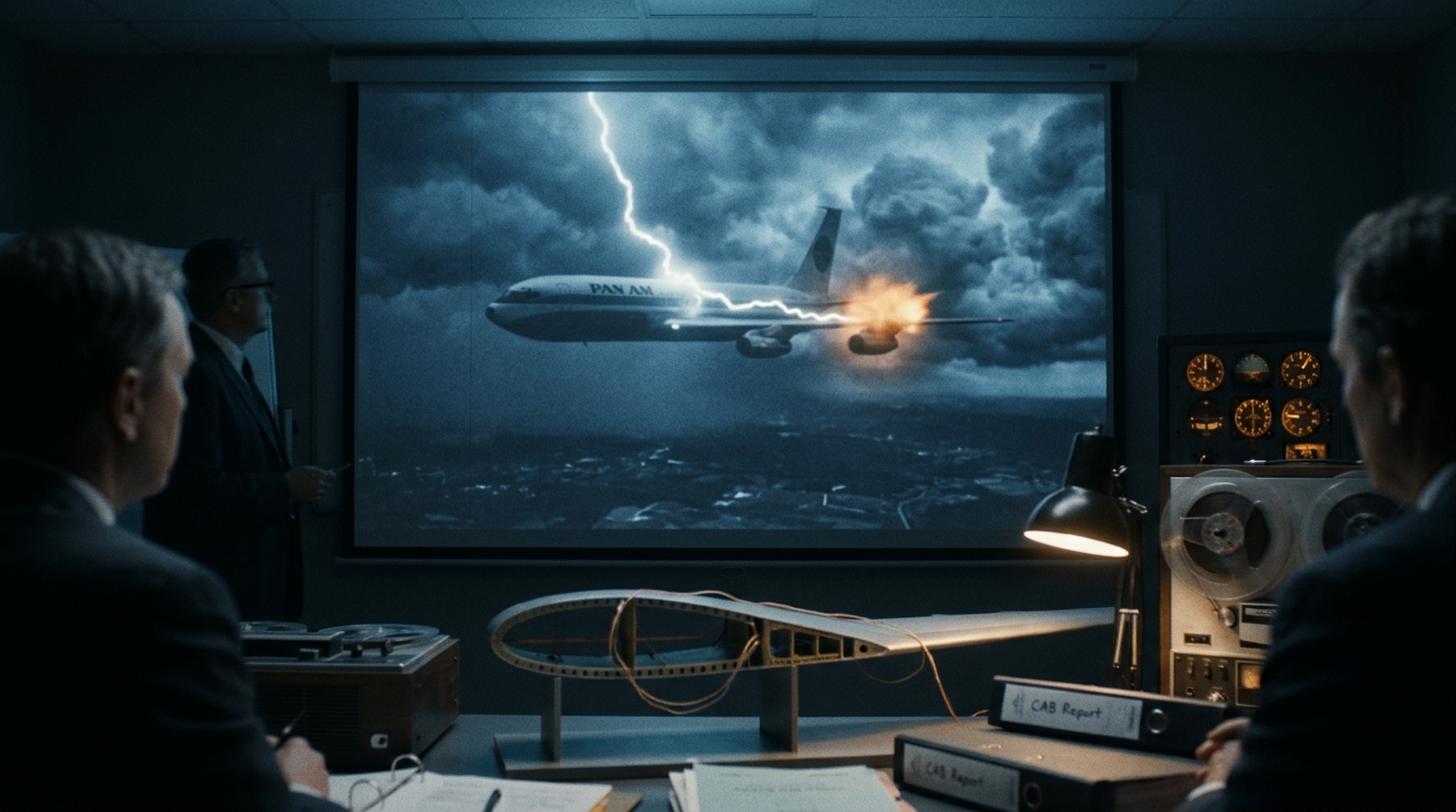 Lightning induced ignition of the fuel/air mixture