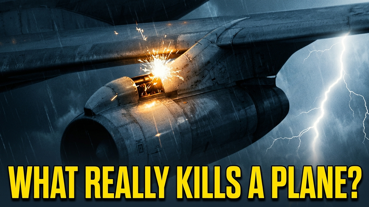 Why Lightning Can't Bring Down a Modern Jet