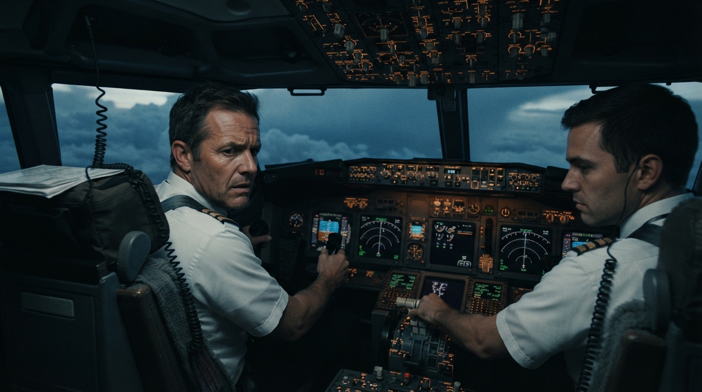 The pilots had no idea.