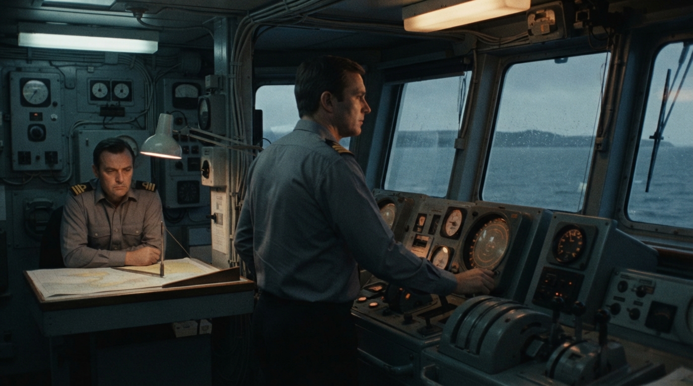 “I thought he was going to close the bow door.”