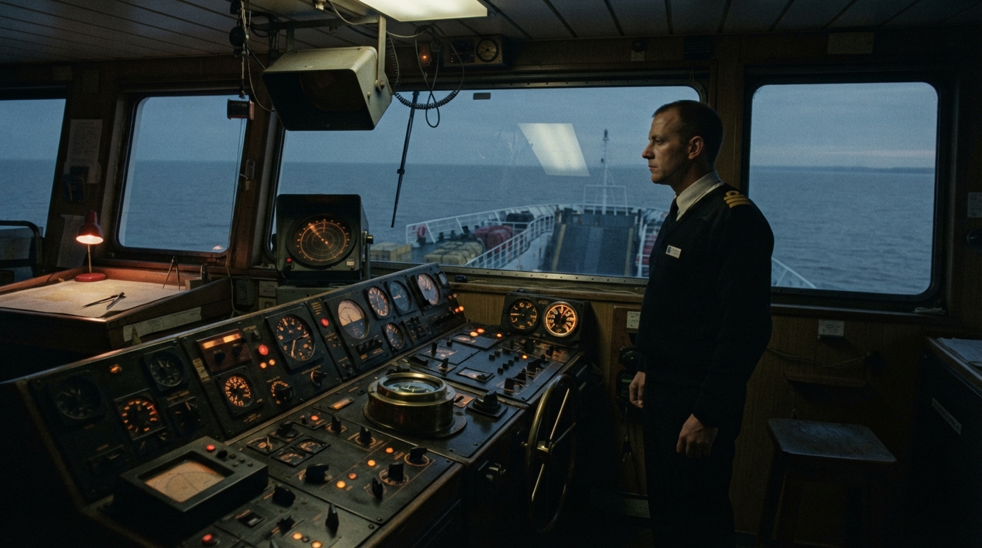 No indicator on the bridge