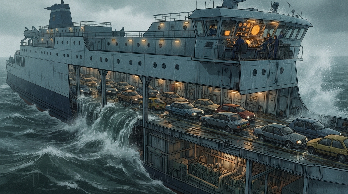 A killer in the car deck