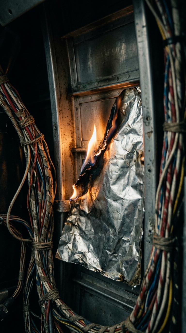 The blanket that burned