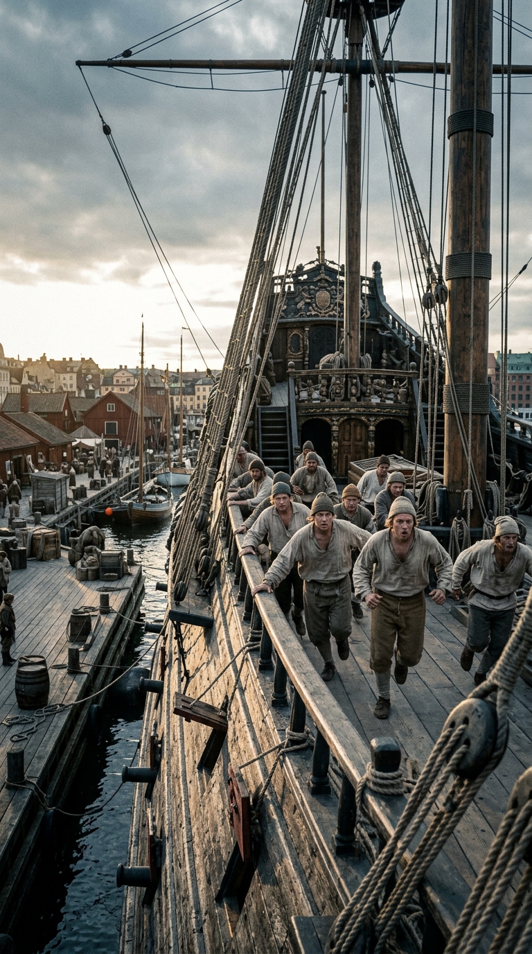 Thirty Sailors Ran and Proved Vasa Would Capsize