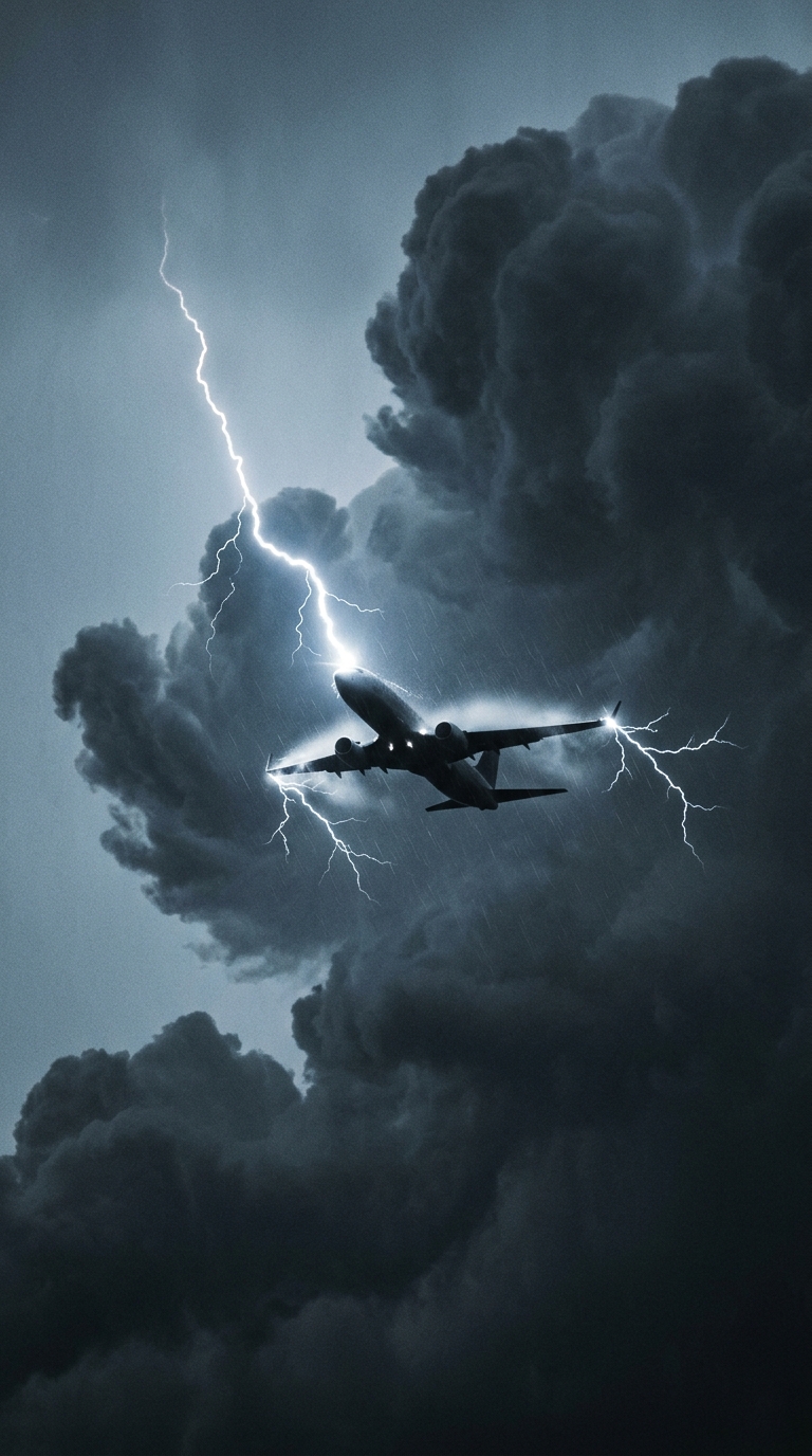 Every Airliner Gets Struck by Lightning Yearly