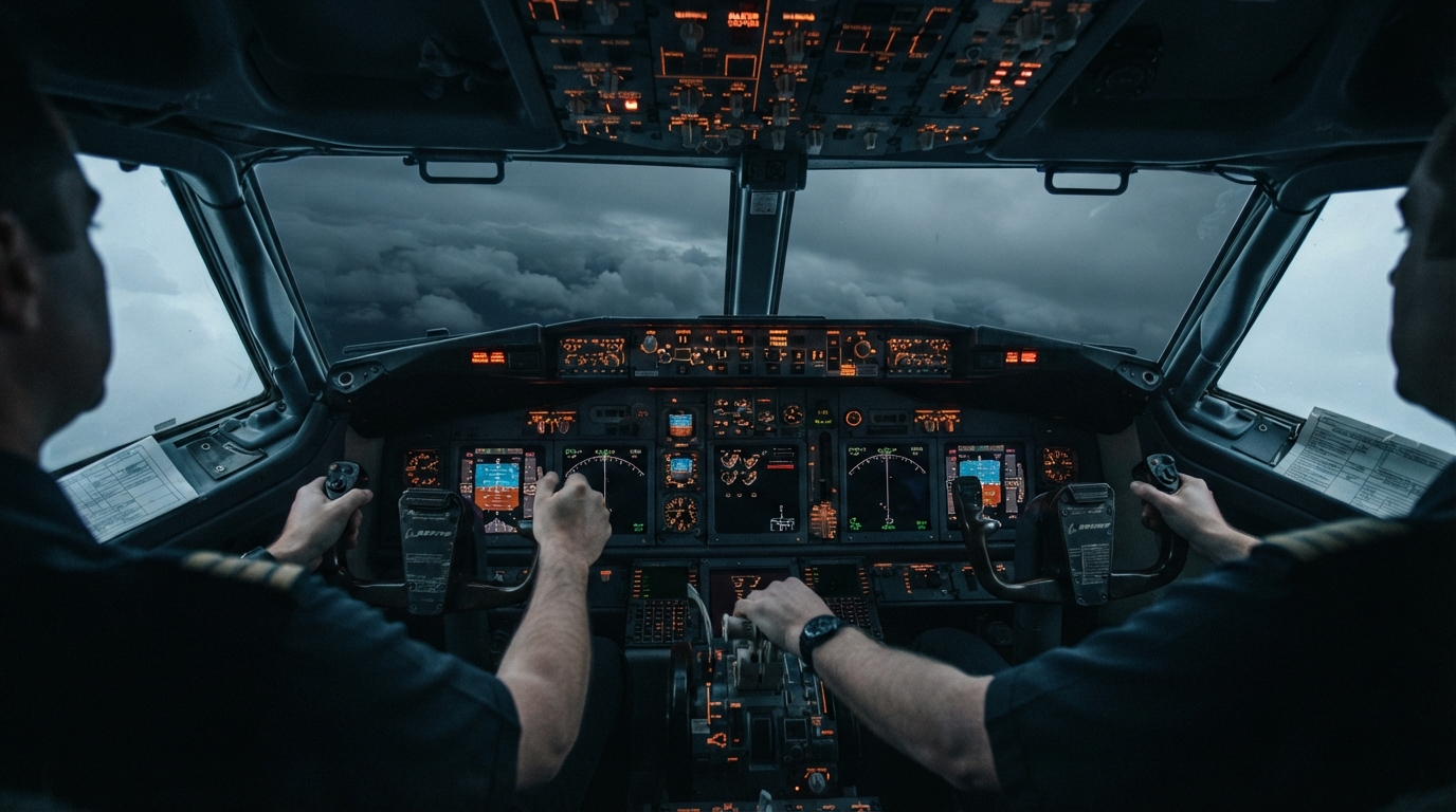 A convertible at altitude