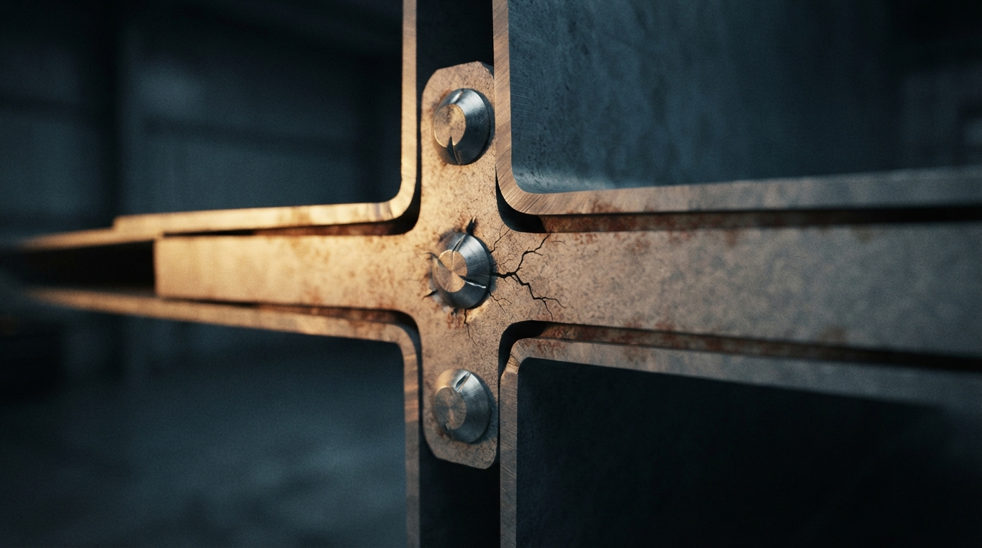Invisible cracks, hidden seams