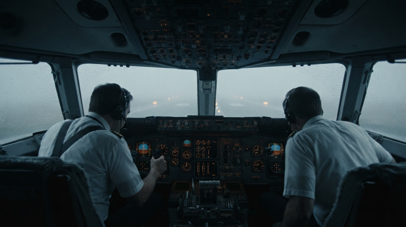 Blind in the fog