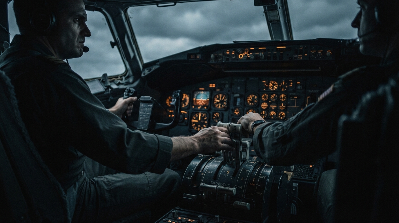 Flying with throttles only