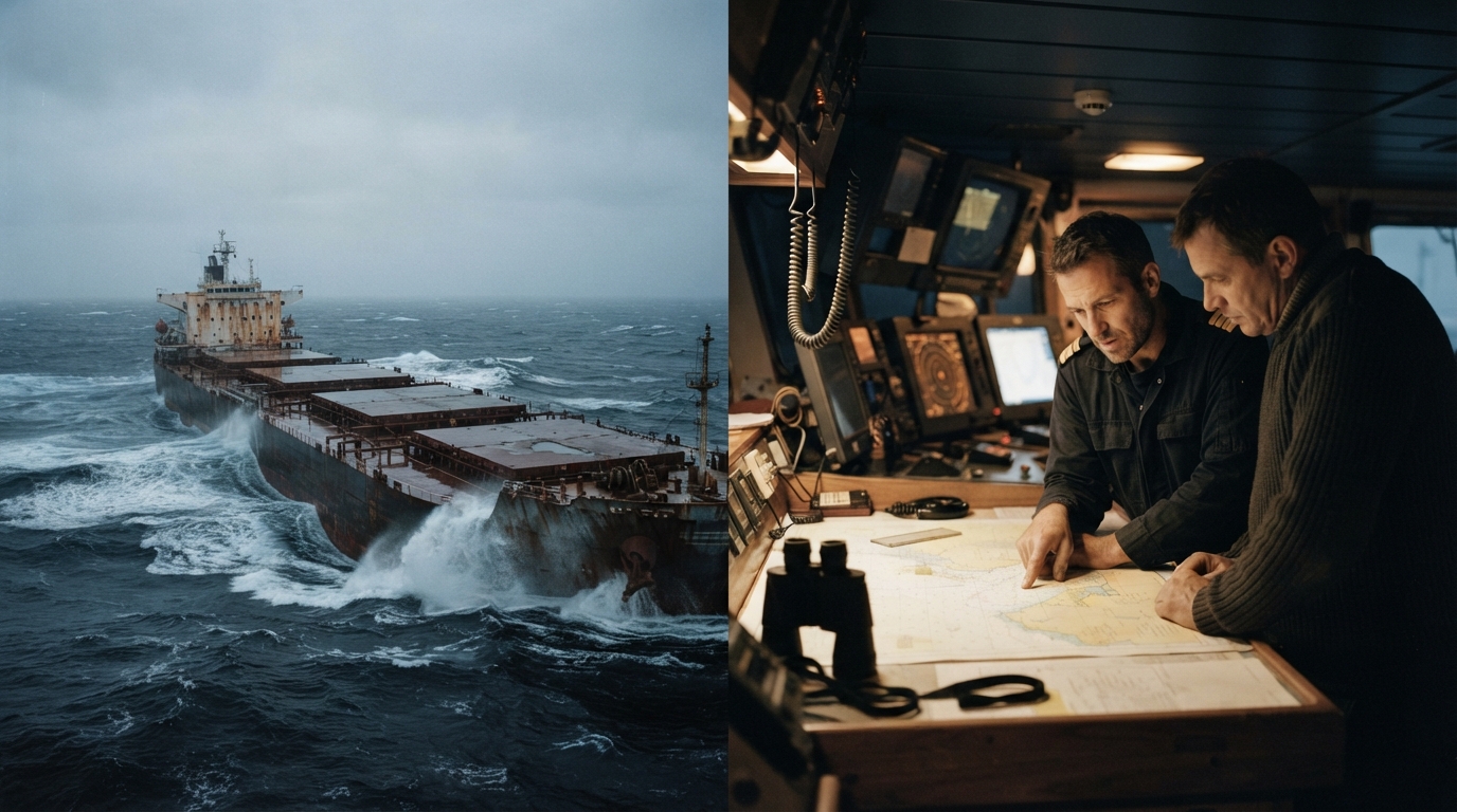 "Cargo shift is the silent killer of bulk carriers."