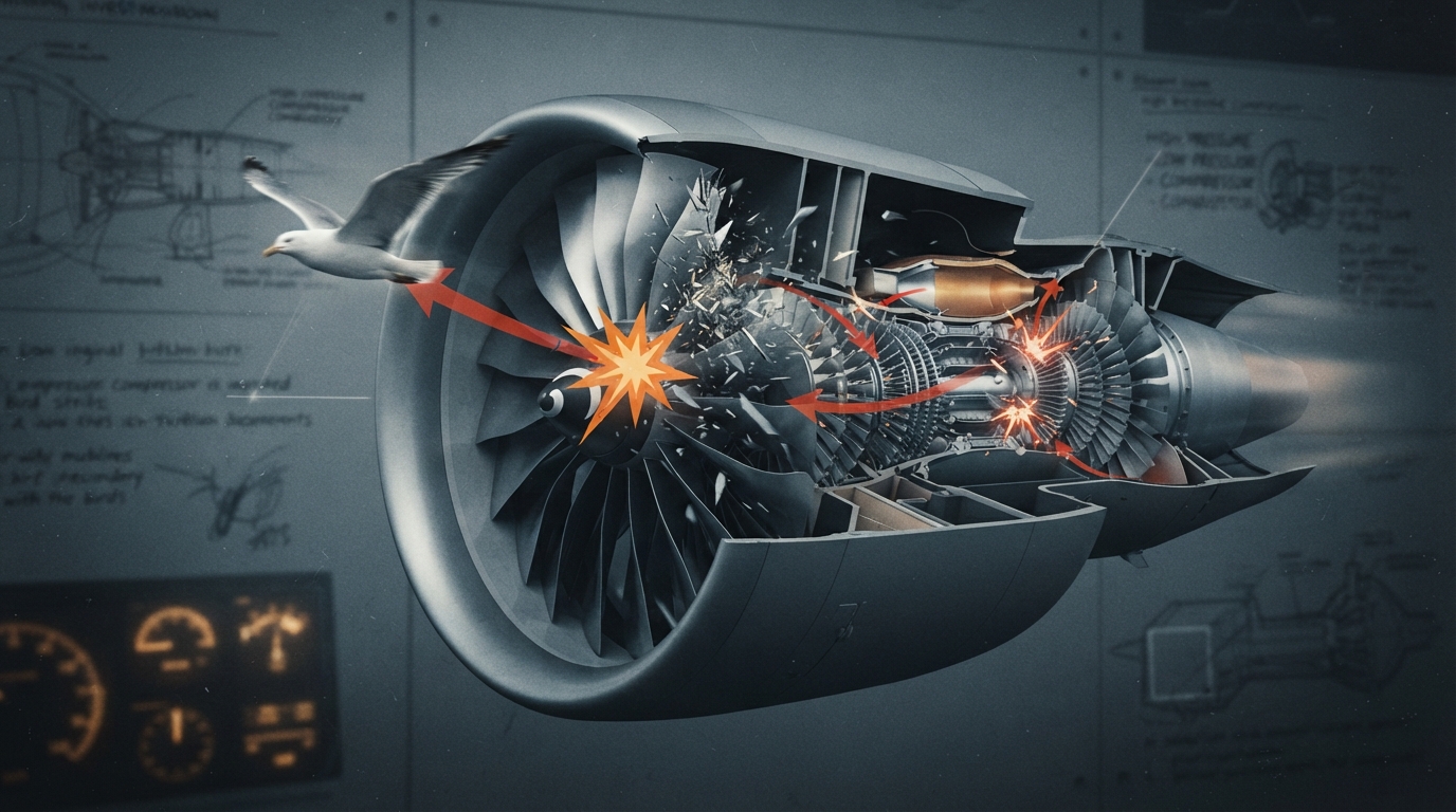 Jet Engine Flameout: What Happens When the Fire Goes Out