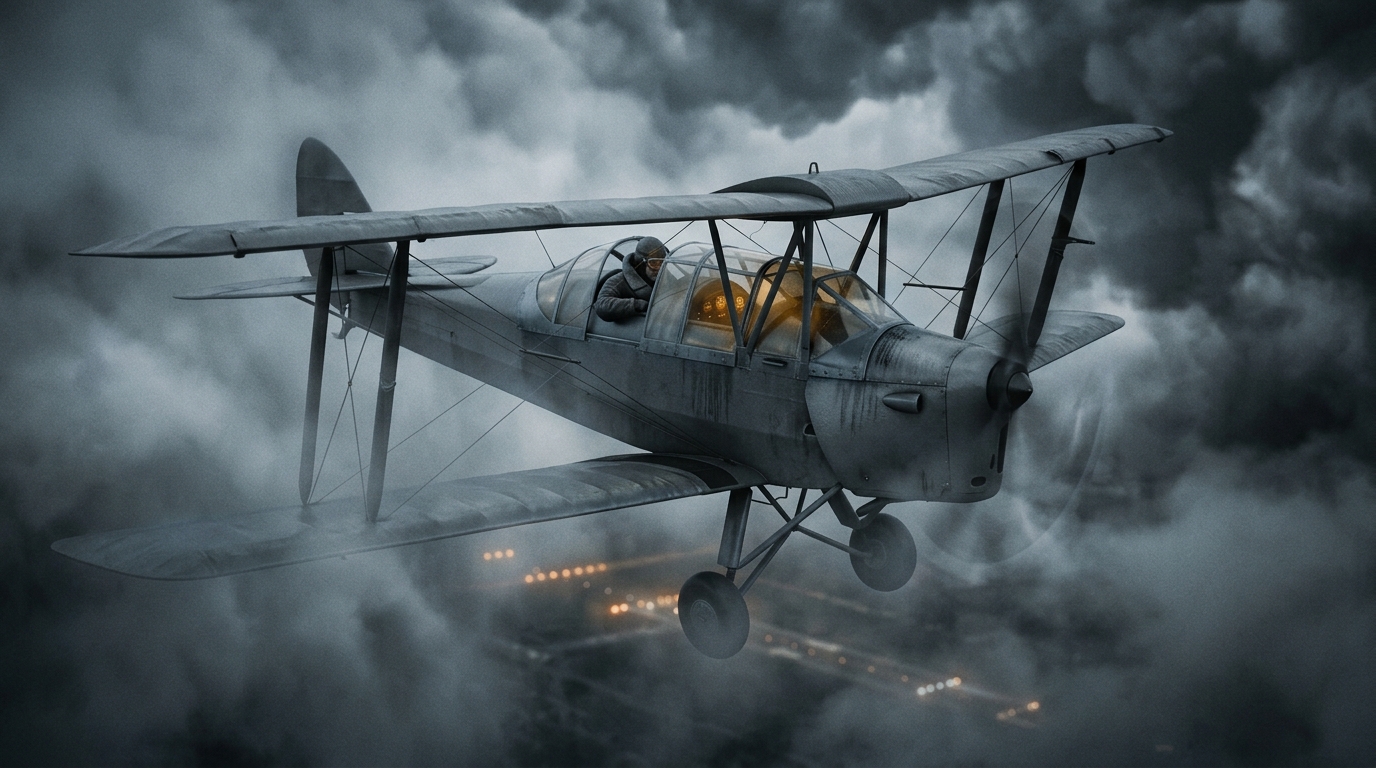 The First Blind Landing