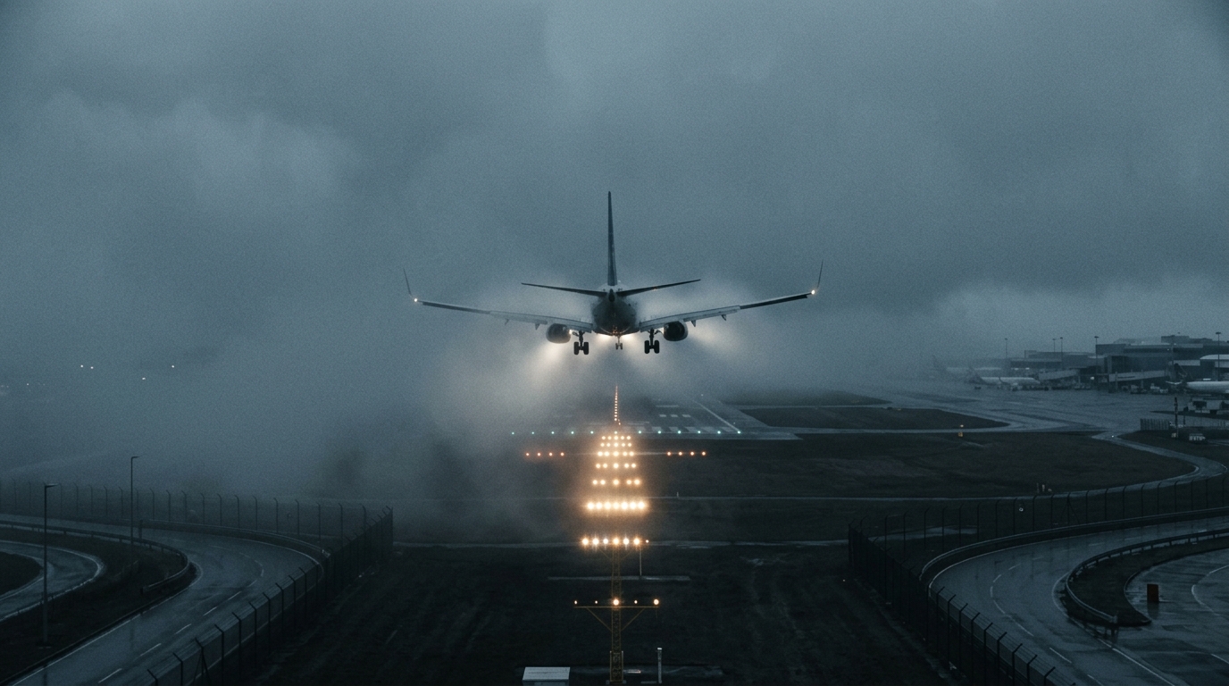 The ILS provides precision guidance even when the runway is not visible.