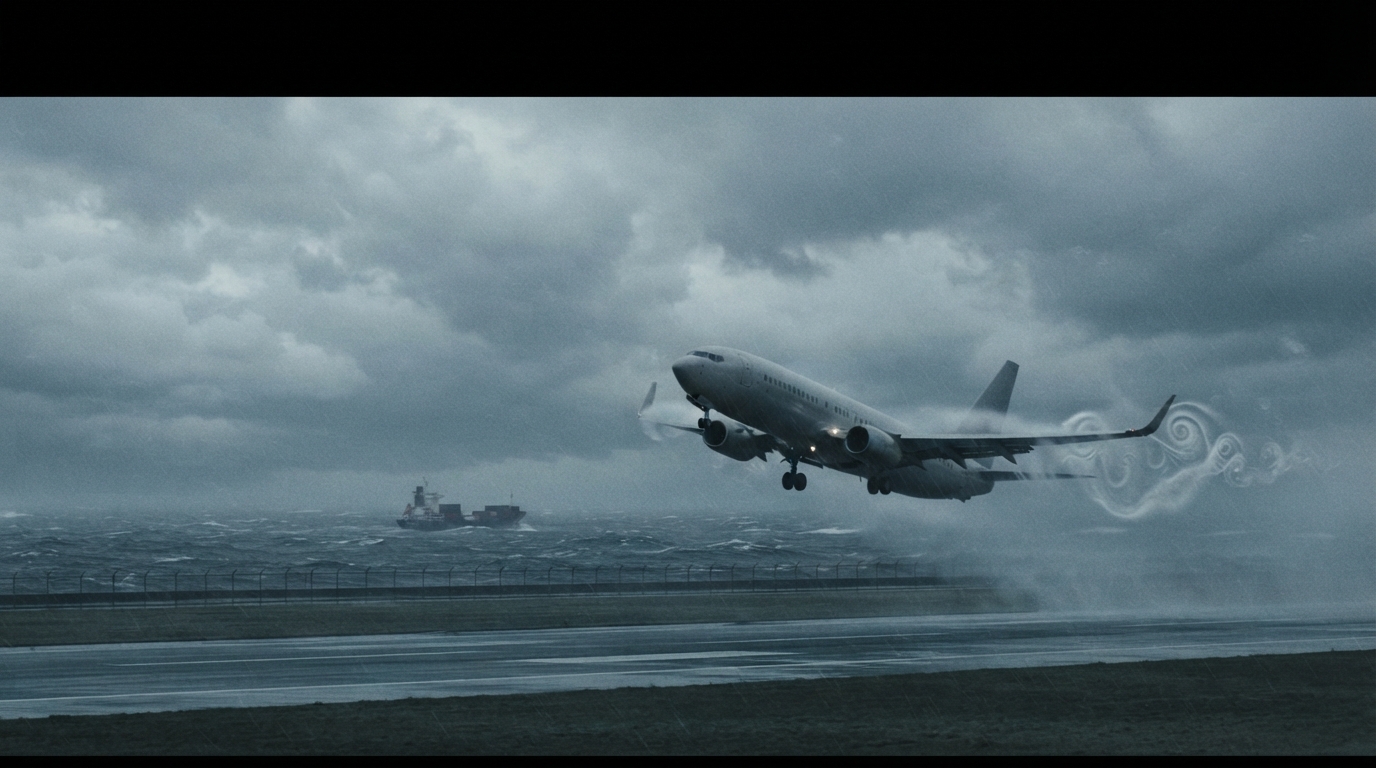 Wake turbulence is generated from the moment the nose lifts off
