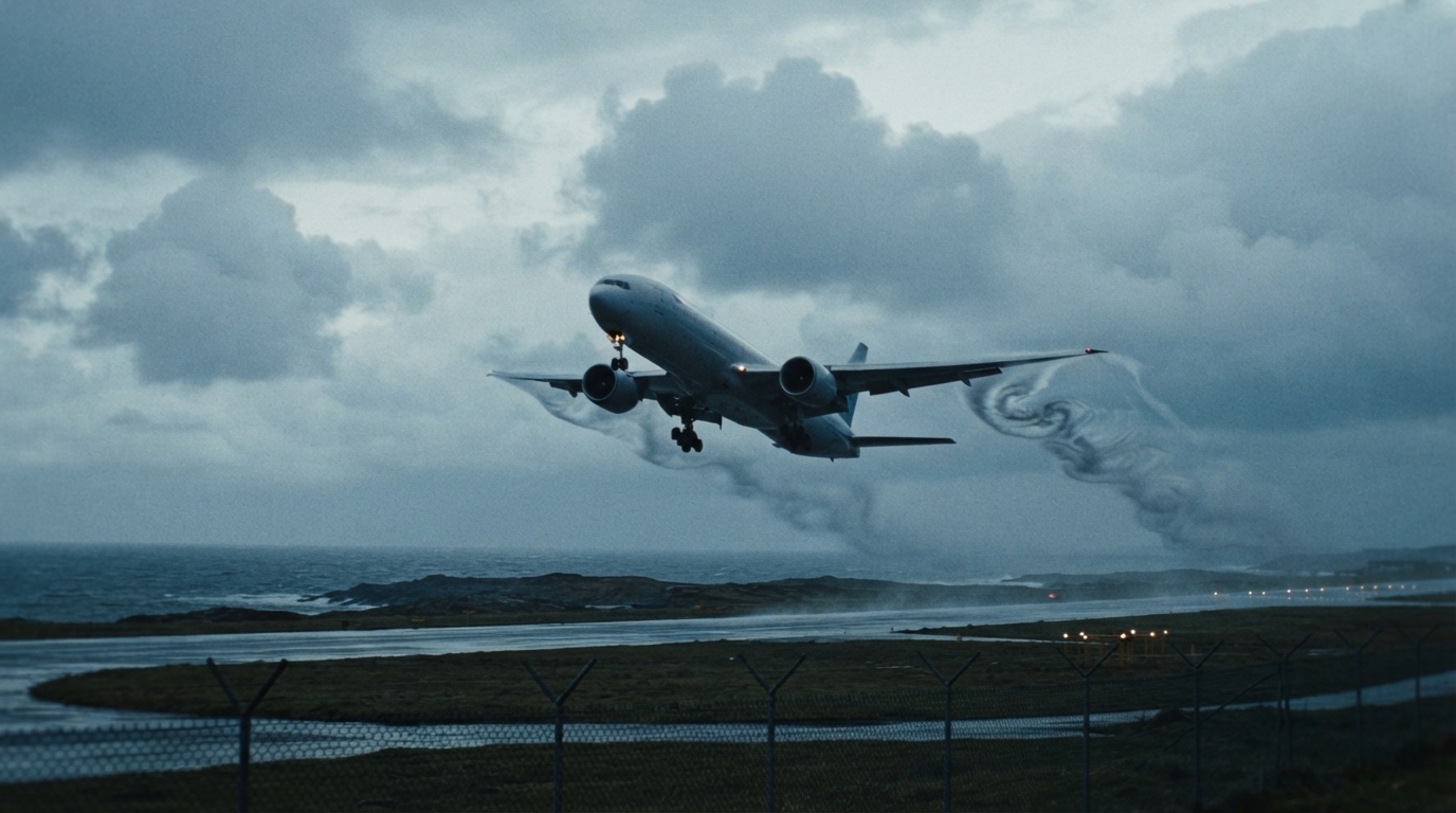 Wake turbulence is generated from the moment the nose of an aircraft lifts off