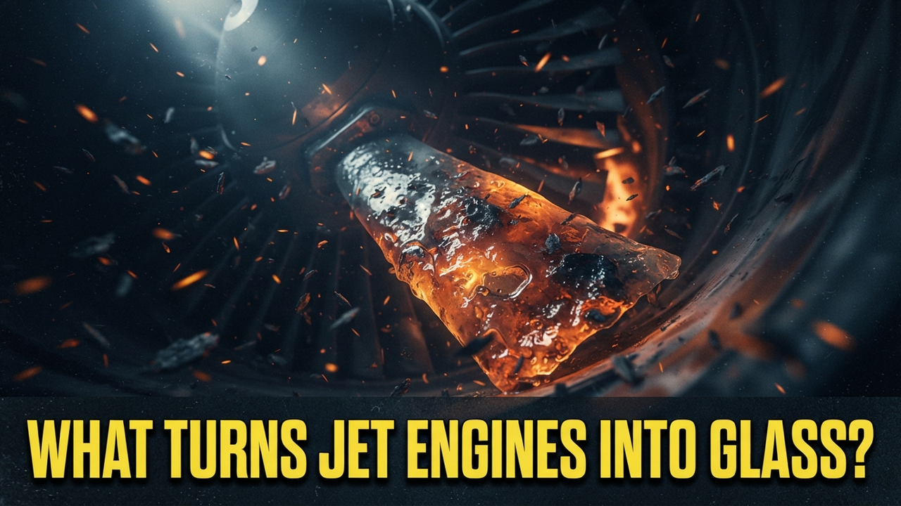 Why Volcanic Ash Melts Inside Jet Engines