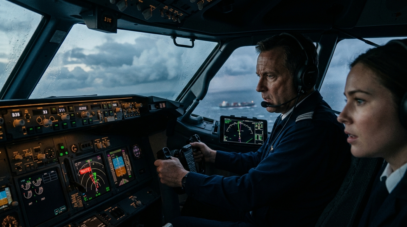 "Pilot must follow it immediately, even if it conflicts with ATC."