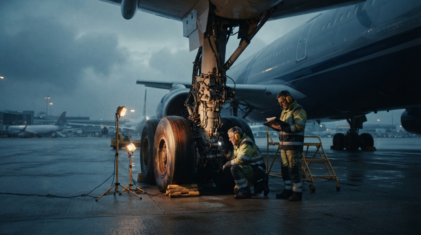 "Overweight landings are safe, but they require a thorough inspection..."