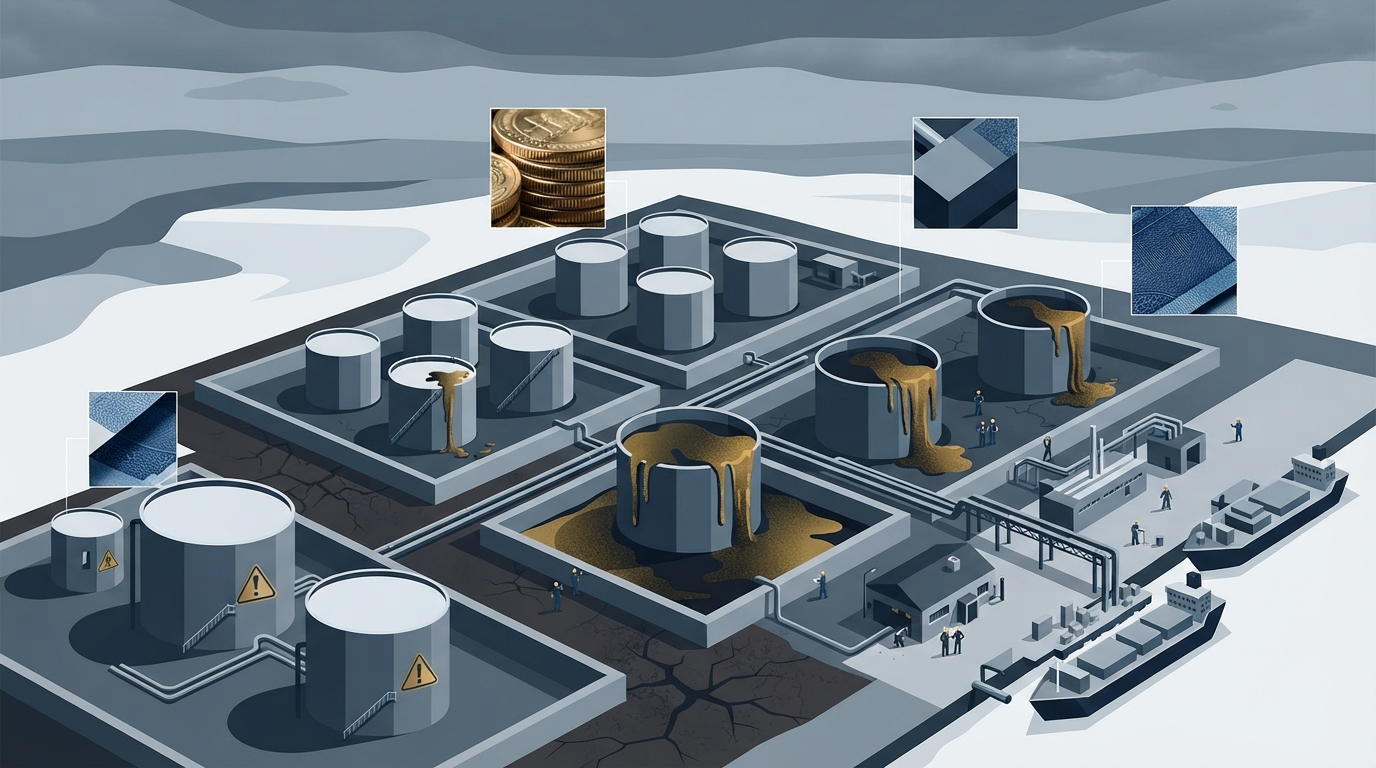 Storage Tanks Overflowing