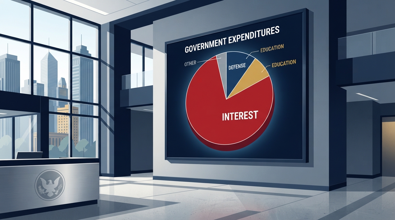 Debt eats the budget
