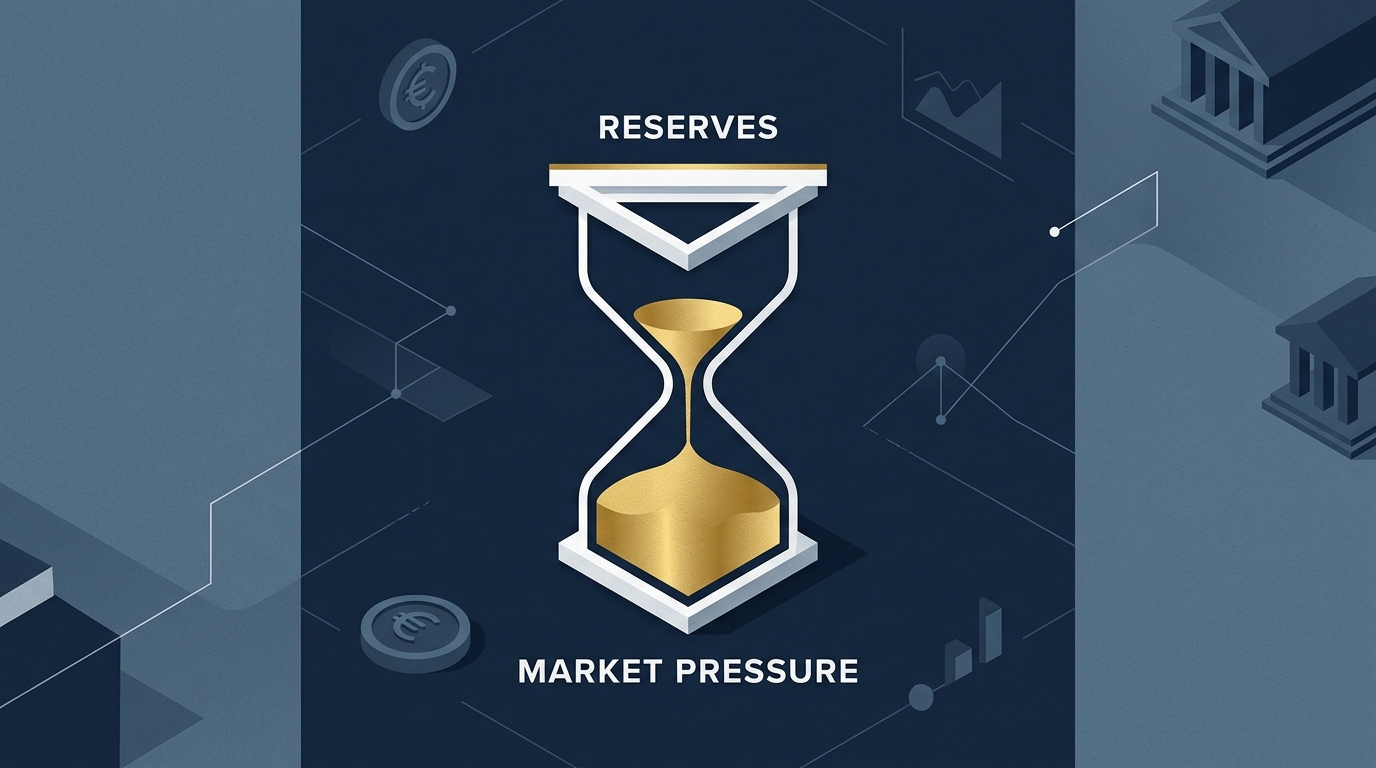 Reserves run dry